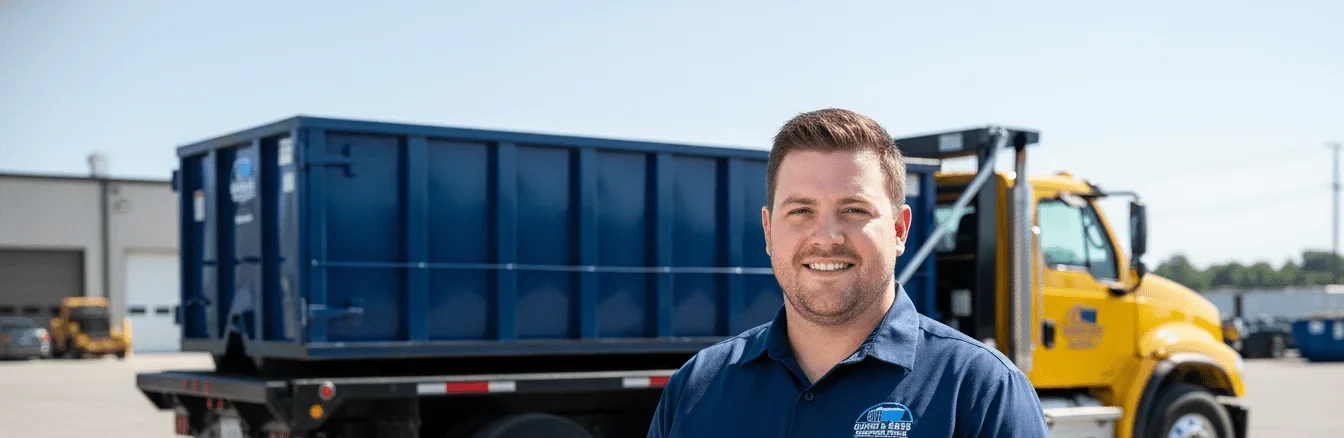 Dale Higgins, Lead Driver at Girne & Sons Dumpster Rental Gastonia in Gastonia, NC