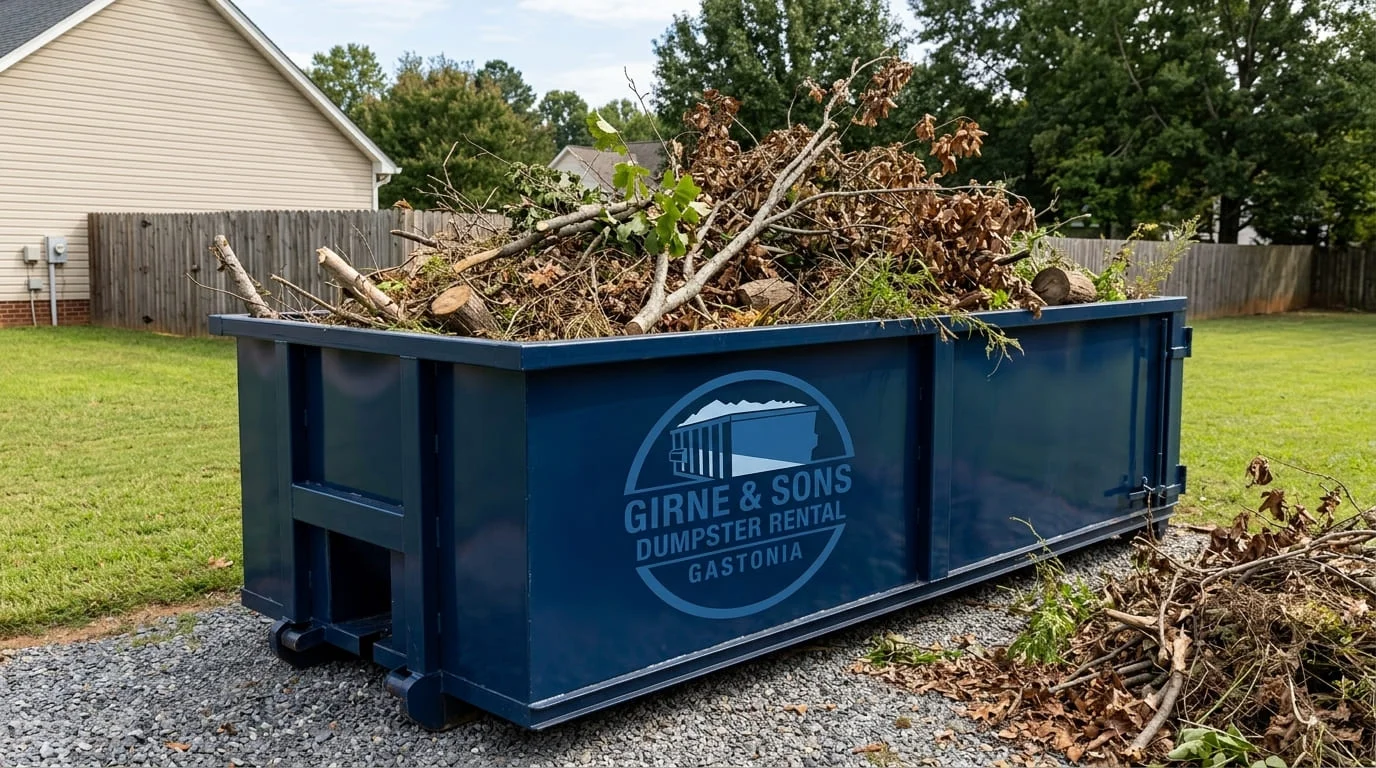 Yard Waste Dumpster Rental Gastonia NC-IMG